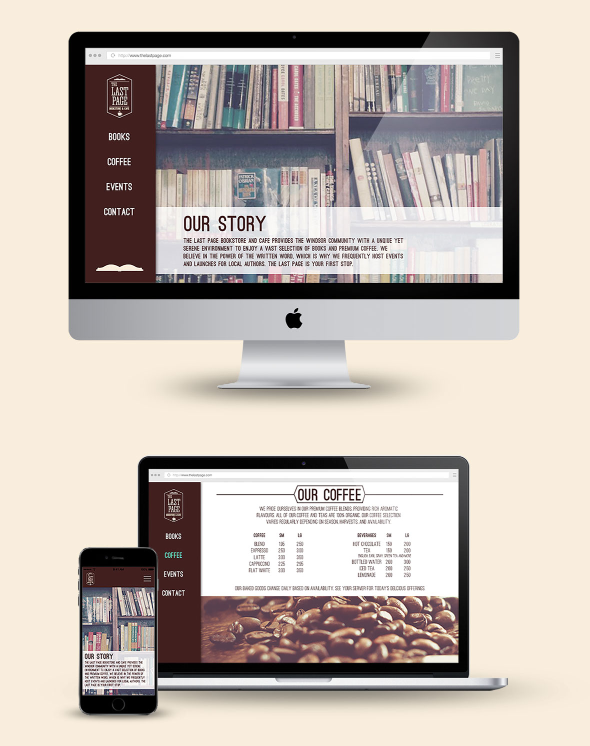 the last page website